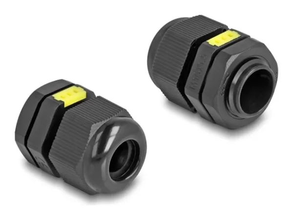 DELOCK Kabelverschraubung M16 2 Stuck