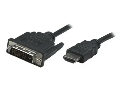 MH HDMI auf DVI-Kabel 1m schwarz