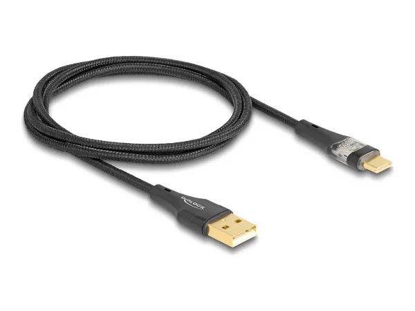 DELOCK USB 2.0 Kabel Typ-A zu Type-C 1m