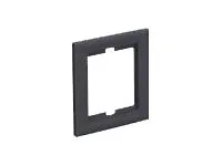 BACHMANN Adapterrahmen 55x55 schwarz