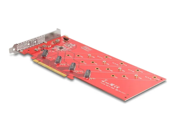 DELOCK PCI Express x16 Karte zu 4 x M.2