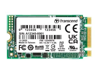 TRANSCEND 512GB M.2 2242 PCIe Gen3x2