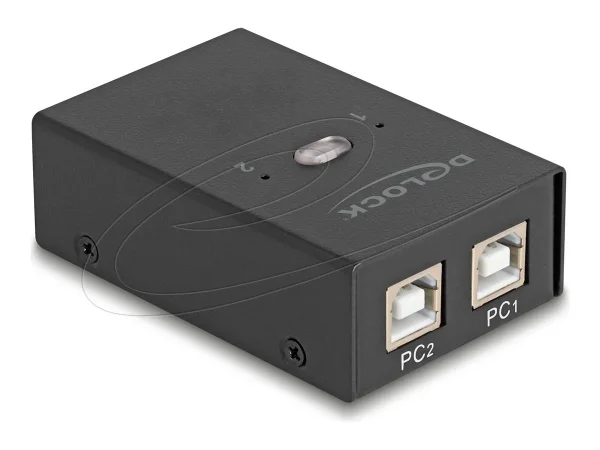 DELOCK USB 2.0 Switch fur 2 PC an 4 Gerä
