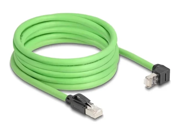 DELOCK RJ45 Netzwerkkabel Cat.6A 5m grun