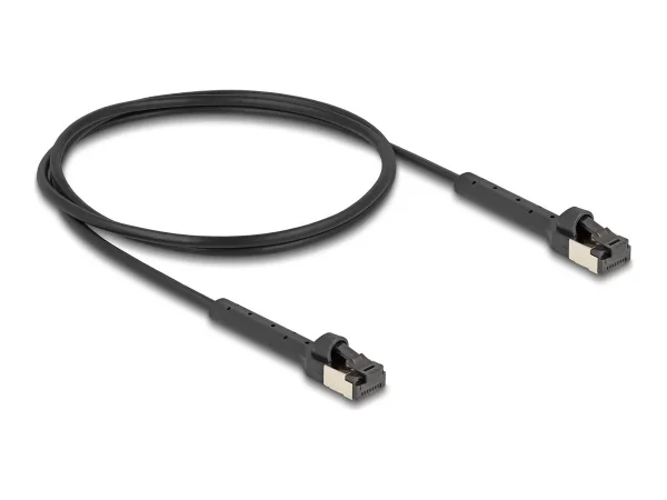 DELOCK RJ45 Slim Netzwerkkabel Cat.6A 1m