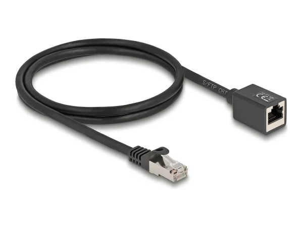 DELOCK Verlängerungskabel RJ45 Cat.6A 1m