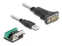 DELOCK Adapter USB 2.0 Typ-A zu 1 x Seri