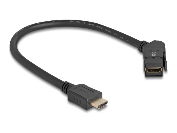 DELOCK HDMI Einbaubuchse 45 gewinkelt z