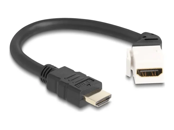 DELOCK Keystone Modul Kabel HDMI Stecker