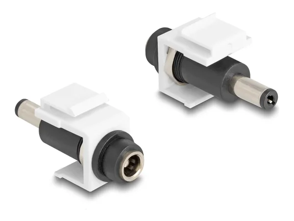 DELOCK Keystone Modul DC 5,5 x 2,5mm Bu