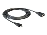 DELOCK Kabel USBmicro-B St>USB-A Bu OTG