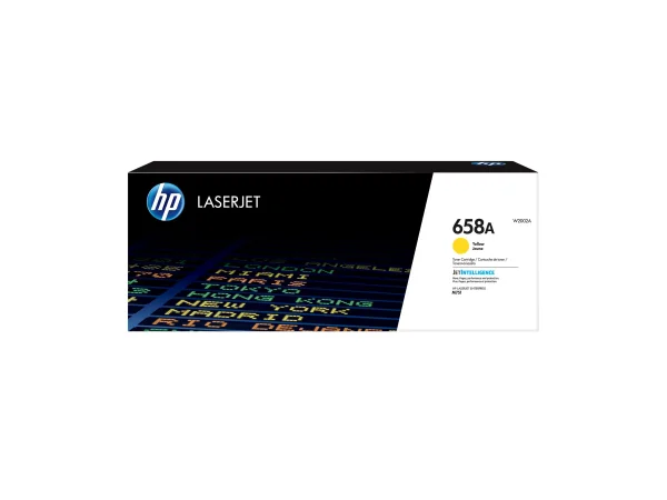 HP 658A Yellow LaserJet Toner Cartridge