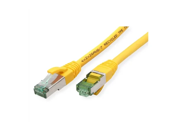 ROLINE RM Patchkabel Kat.6A gelb 20m