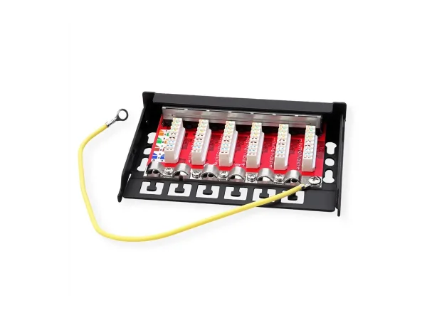 ROLINE Mini-Patchpanel Kat.6A Class EA