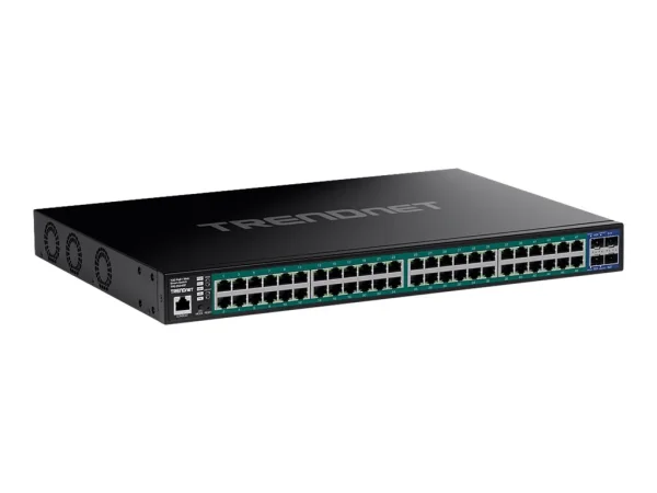 TRENDNET TPE-3524SF 52 Port PoE+ Switch