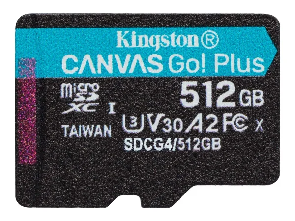 KINGSTON 512GB microSDXC Canvas w/o ADP