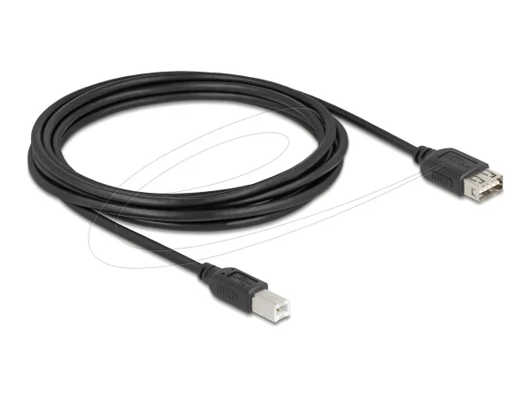 DELOCK USB 2.0 Kabel Typ-B zu Typ-A 3m
