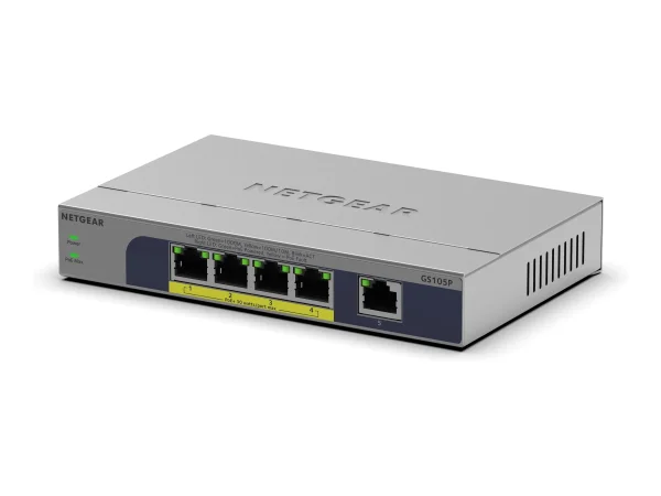 NETGEAR 5PT GB UNMANAGED SWCH W/POE+