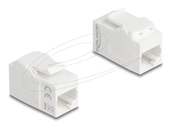 DELOCK Keystone Modul Kuppl RJ45 Cat.6A