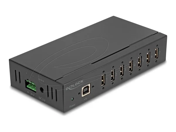 DELOCK Industrie Hub 7 x USB 2.0 Typ-A m