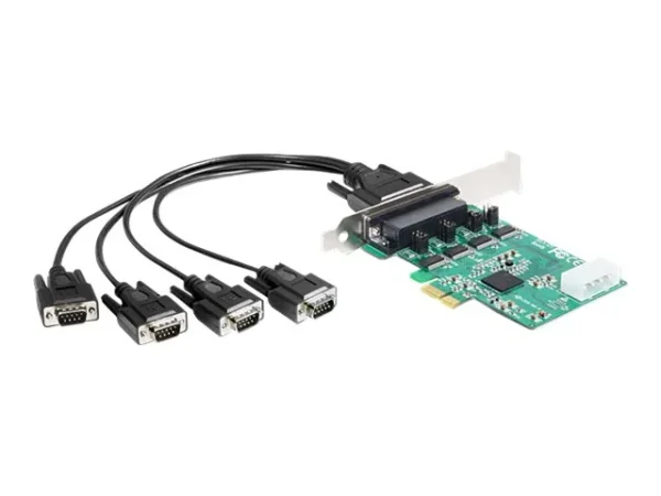 DELOCK PCI Express Karte > 4 x Seriell