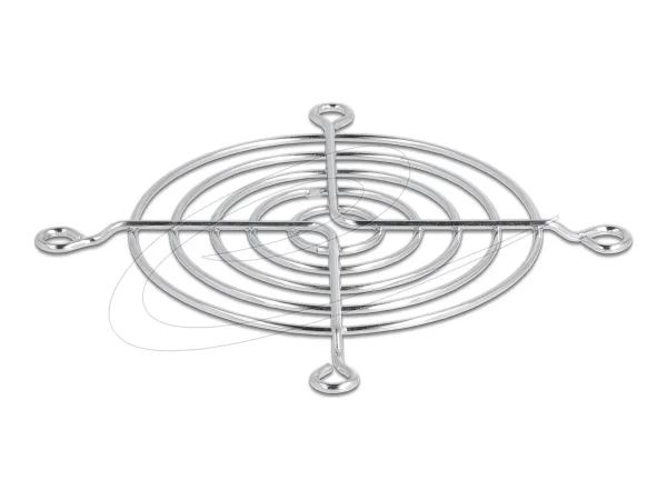 DELOCK Luftergitter 80 x 80mm silber