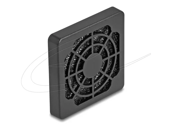 DELOCK Luftergitter mit Staubfilter 40 x