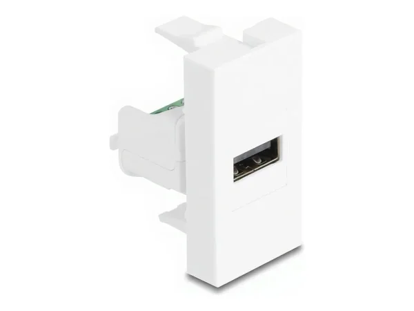 DELOCK Easy 45modul USB 2.0 Typ-A weiss