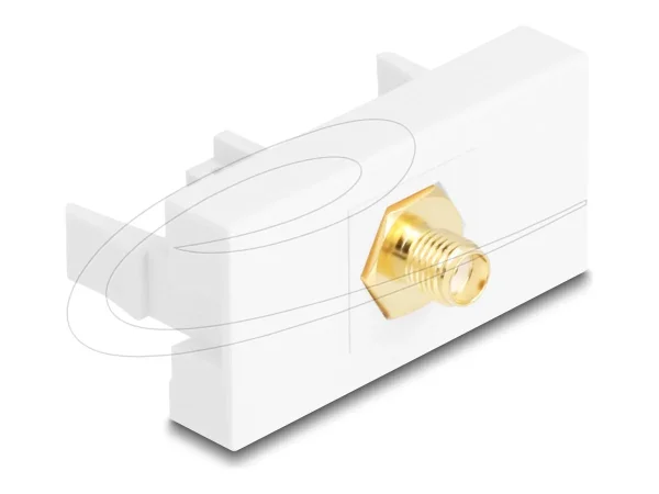 DELOCK Easy 45modul SMA Buchse weiss