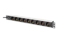DIGITUS 1U Alu PDU rackmount. 8x