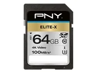 PNY Memory Card 64 GB SDHC SD ELITE X