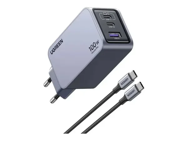 UGREEN X757 100W 3-Port GaN Charger Set