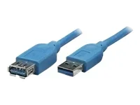 TECHLY USB3.0 Verlaengerungskabel BLAU