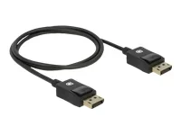 DELOCK Koaxiales DP Kabel 8K 60 Hz 1 m
