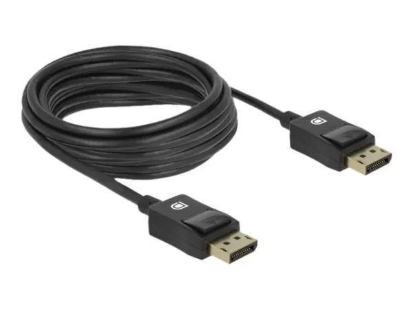DELOCK Koaxiales DP Kabel 8K 60 Hz 5 m