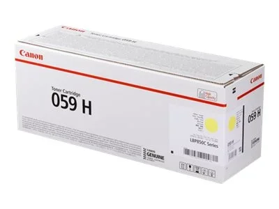 CANON Cartridge 059 H Y Toner