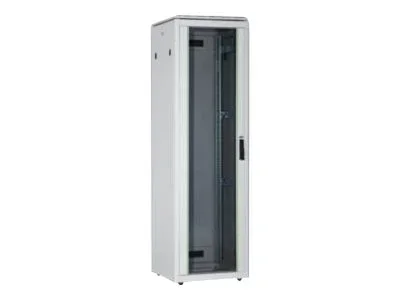 DIGITUS Netzwerkschrank 48,3cm 26HE grau