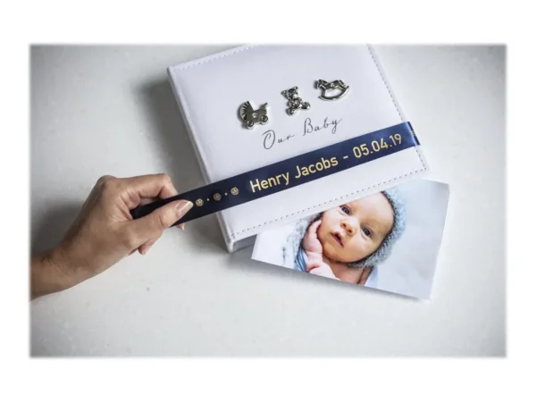 BROTHER P-Touch 24mm dark blue/gold