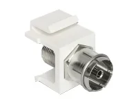 DELOCK Keystone IEC Buchse > F Buchse