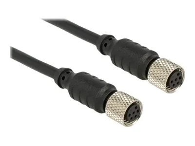 DELOCK M8 Sensor-/Aktorkabel 6Pin Bu
