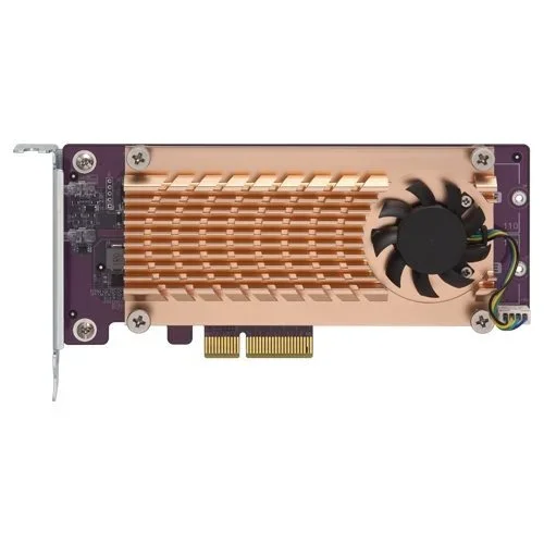 QNAP Dual M.2 PCIe SSD Erweiterung PCIe Gen2 x4 QM2-2P-244A