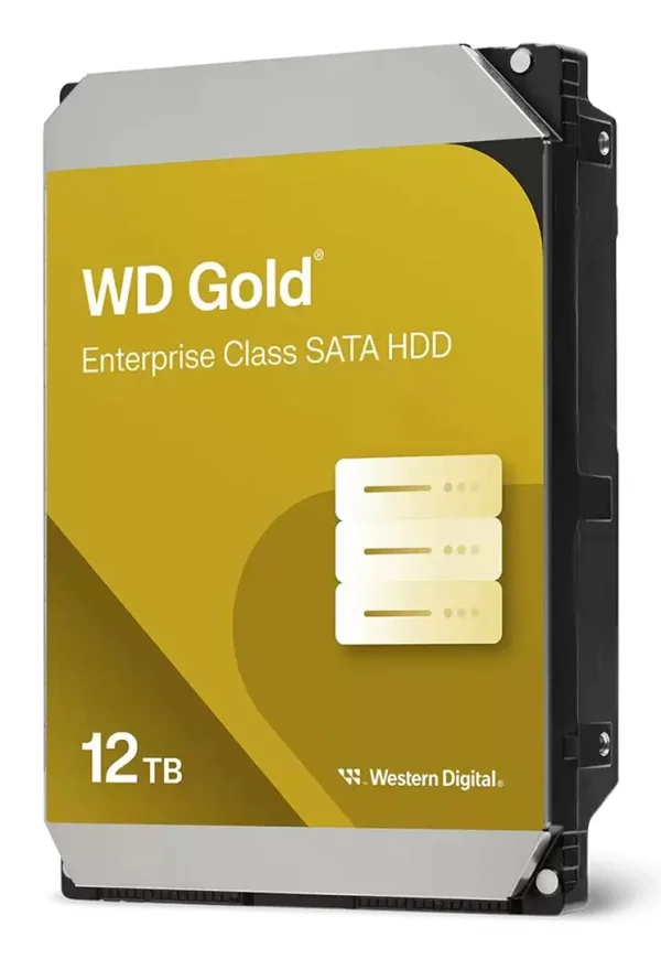 WD HD3.5" SATA3-Raid 12TB WD122KRYZ / Gold (Di)