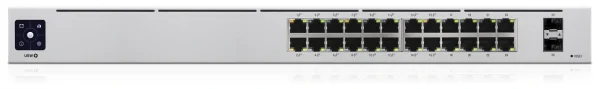 Ubiquiti Switch UniFi 24xRJ45 GBit/2xSFP Managed 16xPoE 95W Gen2 19" Rack-Mountable, Fanless, 1,3" Touchscreen
