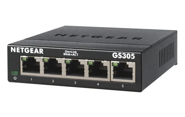 Netgear 5Port Switch 10/100/1000 GS305