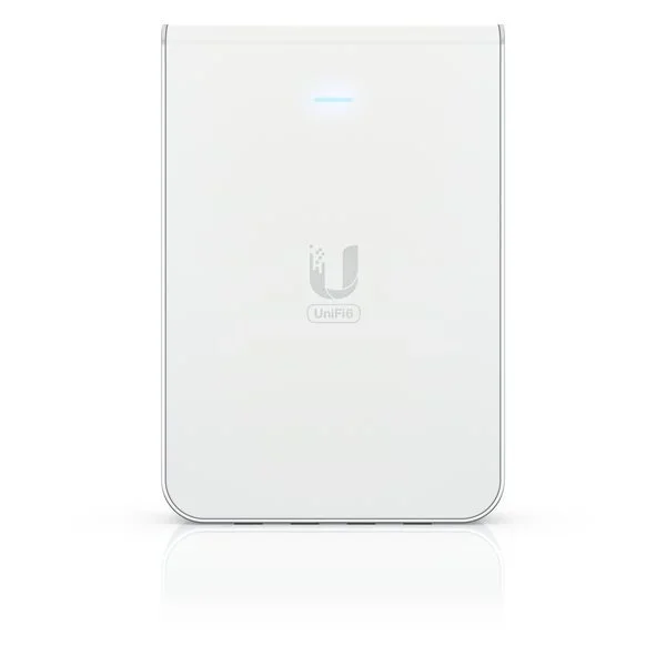 Ubiquiti Access-Point UniFi U6-IW In-Wall 802.11ax (ohne PoE-Adapter) Ohne/without PoE Adapter