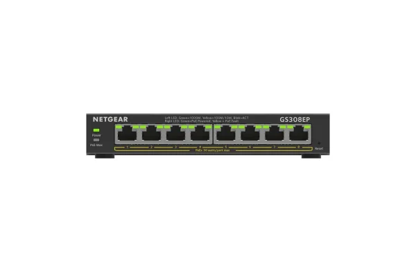 Netgear 8Port Switch 10/100/1000 GS308EP