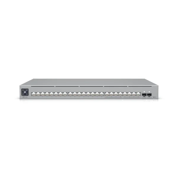 Ubiquiti Switch UniFi 16xRJ45 GBit/8xRJ45 2.5G/2xSFP+ Managed Max 19" Rack-Mountable, 1,3" Touchscreen