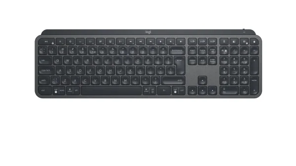 Logitech Keyboard MX Keys for Business [US] graphite BT +++ beleuchtete Tasten, BrownBox