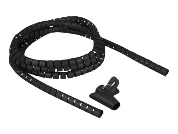 DELOCK Spiralschlauch 2,5m x 15mm schw