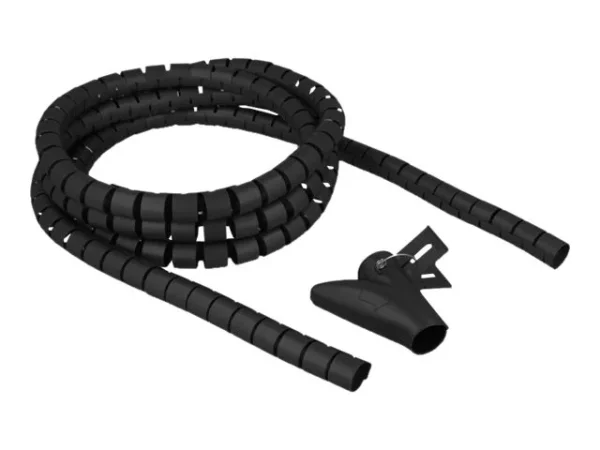 DELOCK Spiralschlauch 2,5m x 20mm schw